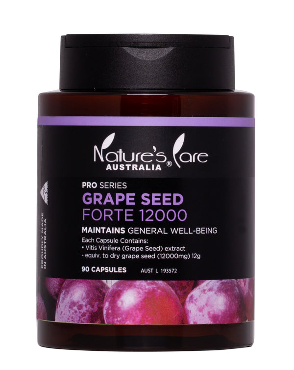 Nature's Care Grape seed forte 12000 90 Hard Capsules