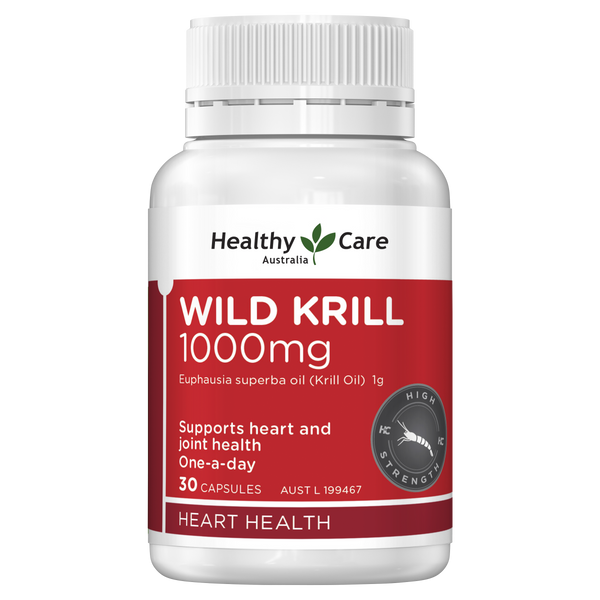Healthy Care 野生磷蝦油 1000mg 30粒膠囊