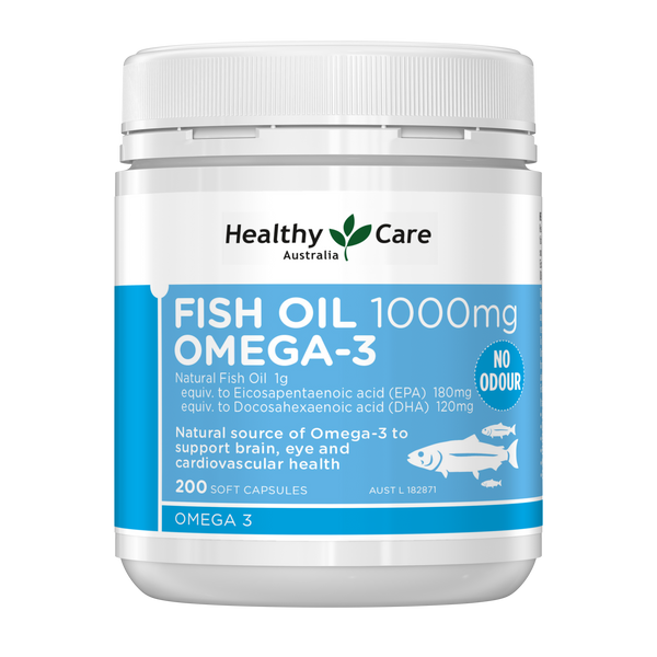 Healthy Care 高級魚油 1000mg 200粒