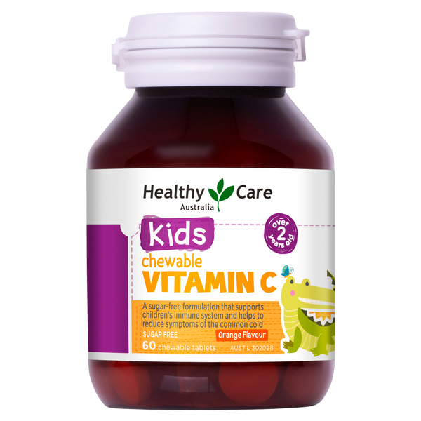 Healthy Care 兒童咀嚼維他命C橙味 60 片